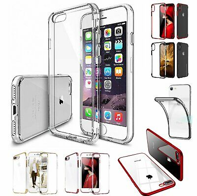 For Iphone 7 8 Plus X Xs Max Xr 11 12 Pro Case Shockproof Silicone Bumper Cover